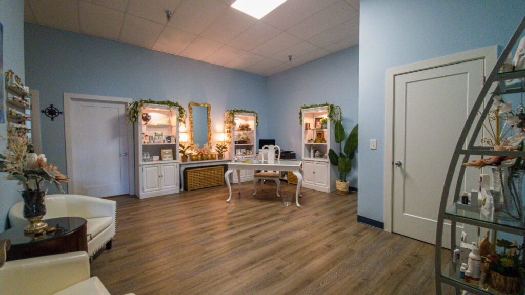 panoramic view of the worlds of wellness office offering massage and masseuse therapy